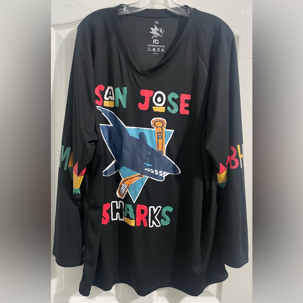 San Jose Sharks Colorful Jersey